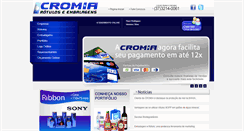 Desktop Screenshot of cromia.com.br